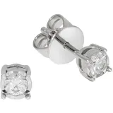 Diamonds by Ellen K. Ohrstecker 585/- Weißgold Brillant 0,20ct. weiß
