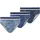Babista Slip TALDON blau M 3er Pack