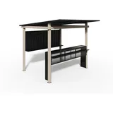 Sojag Outdoorbar Munich Lichtgrau 258 cm x 260 cm x 230 cm