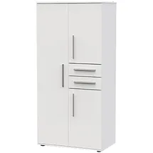 Demeyere Kleiderschrank Versatil 90 x 190 cm Spanplatte matt weiß