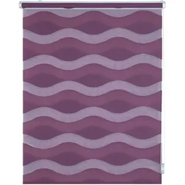 K-HOME Doppelrollo Welle 35 x 150 cm rot