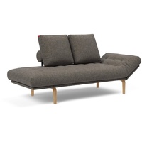 INNOVATION LIVING Schlafsofa Rollo Bow Stoff Dark Grey