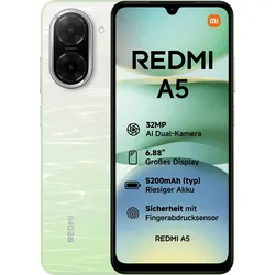 XIAOMI Smartphone "Redmi A5", grün, 64 GB, Mobiltelefone