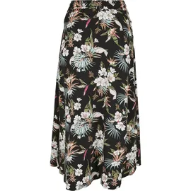 URBAN CLASSICS Viscose Kurzer Rock Black Mixed M
