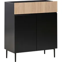 Beliani Modernes 2-türiges Sideboard  Helles Holz