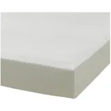 Traumschlaf Spannbettlaken Jersey 140 x 200 - 160 x 200 cm grau-silber