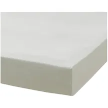 Traumschlaf Spannbettlaken Jersey 140 x 200 - 160 x 200 cm grau-silber