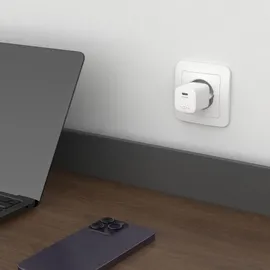 FIXED Mini GaN mit USB-C-Ausgang und PD-Unterstützung 65W weiß
