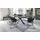 MCA Furniture Newcastle 2er Set Kufenstuhl New Castle ¦ grau ¦ Maße (cm): B: 58 H: 87 T: 59.0