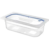 HENDI Gastronorm Deckel, luftdicht verschließbar, gn 1/3, Transparent, 325x176mm