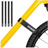luxuskollektion Verstellbare Fahrradträgergurte 4er-Pack Nylon Spanngurte 65 cm x 3,8