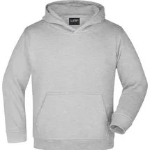 James & Nicholson Hooded Sweat Grey 128