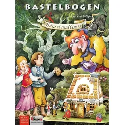 Hänsel und Gretel Bastelbogen