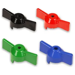 Flügelgriff für Kugelventile und -hähne (Ausführung: Blau 55 mm (3/4''))