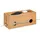 Relaxdays Kabelbox 14 x 34,5 x 14 cm 1-tlg. braun