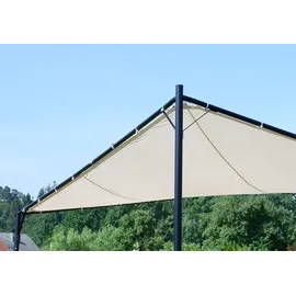 aleos Gartenpavillon Paros 4 x 4 m Beige