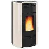 Extraflame wasserführender Pelletofen | RAFFAELLA IDRO H18 5.0 | 23,6 kW | Elfenbein