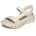 GO WALK GLIDE-STEP Sandale Damen Beige 35
