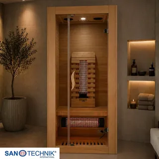 SANOTECHNIK Malmö 1 Infrarotkabine 90x90x190 cm