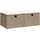 vidaXL Garten-Lounge-Set 2-tlg. beige