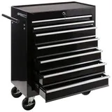 Arebos Werkzeugwagen Rollwagen Werkzeugkiste Toolbox 7 Fächer