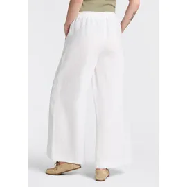MAC Leinenhose Klassisch Weiß 40