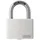 ABUS Zylindervorhangschloss T65AL/40 weiß Lock-Tag Schlossk.-B.43mm Alu.versch.-schl.