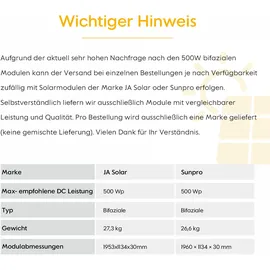 Anker SOLIX Solarbank 3 E2700 Pro 13,5 kWh inkl. 4x BP2700 Erweiterungsakku + 4x 500W Solarmodule + 5x Smart Plug
