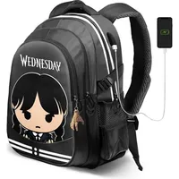 Karactermania Wednesday Cute Plus Running Rucksack - Grey -