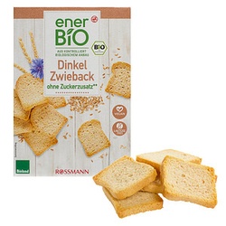 enerBiO Dinkel Bio-Zwieback 200,0 g