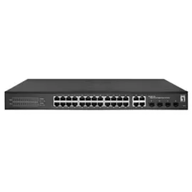 LevelOne GES-2128 Hilbert 28-Port Gigabit Ethernet, RJ45/SFP