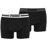 Puma Placed Logo BOxershorts black S 2er Pack