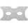 NeoMounts VESA-Adapter Passend für Serie (Halter): Universal Silber