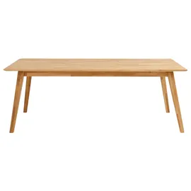 Andas "Lake", Eiche massiv, Breite 150 cm, erweiterbar mit Ansteckplatten