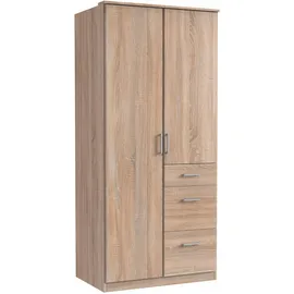 WIMEX Kleiderschrank Click ohne Spiegel braun