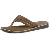 Stockerpoint Herren 1335 Trachtenflipflop, Havanna gespeckt