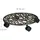 Relaxdays Pflanzenroller rund 7,5 x 34 cm 2er Set antikes Design Gusseisen