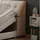 Lomadox Boxspringbett 120x200 cm Hotelbett Einzelbett Jugendbett elektrisch verstellbar CONCORD3M-09 in Artemis 18 silver