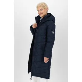 Alife & Kickin alife and kickin VedaAK A Parka Damen Winterjacke gefütterte Jacke & Marine - L