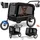 Kesser Boxer 3-in-1 Hundebuggy & Jogger schwarz