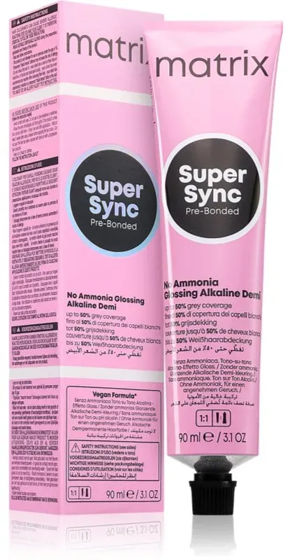 Matrix Super Sync Pre-Bonded Intensivtönung Farbton 10P Pearl Extra Light Blonde 90 ml