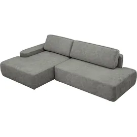 Home Affaire Eckcouch Cord 2-Sitzer Grau