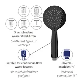 Wenko Brauseset Young Schwarz