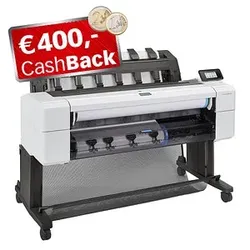 AKTION: HP DesignJet T1600dr 914 mm (36 Zoll) Plotter mit CashBack