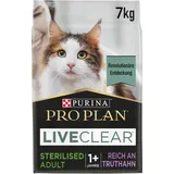 Purina LiveClear Sterilised Adult Truthahn 7 kg