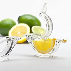 Zitronenpresse Einzelne transparente halbrunde  – LTITEX