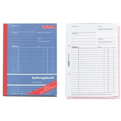 Herlitz Formularbuch »Auftrag« gelb, 14.8x21 cm
