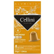 CELLINI ESPRESSO CREMOSO Kaffeekapseln, Arabicabohnen 30 Portionen