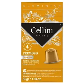 CELLINI ESPRESSO CREMOSO Kaffeekapseln, Arabicabohnen 30 Portionen