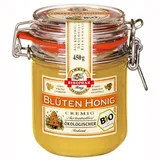 BIHOPHAR Honig, Bihophar Bio Blütenhonig feincremig goldgelb in der Farbe 450g